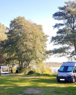 Natur und Strandcamping am Jabelschen See - Duitsland