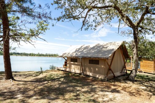 Camping Huttopia Lac de l'Uby - Gers - Frankrijk