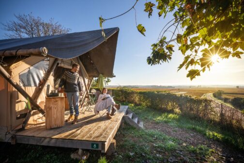 Camping Huttopia Meursault - Frankrijk