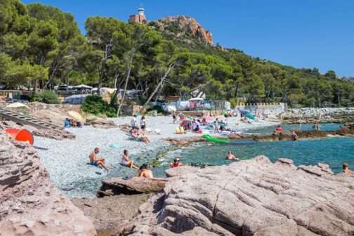 Camping La Plage du Dramont - Frankrijk