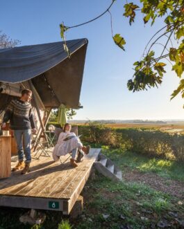 Camping Huttopia Meursault - Frankrijk